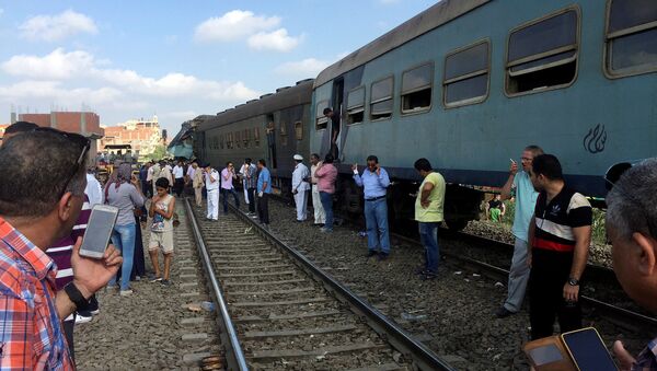 埃及火車相撞事件 - 俄羅斯衛星通訊社