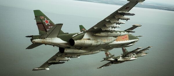 俄苏-25战机巡航刻赤海峡应对乌海军行动 俄苏-25战机巡航刻赤海峡应对乌海军行动 - 俄罗斯卫星通讯社