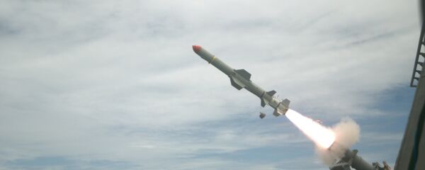 Запуск ракеты Гарпун - 俄羅斯衛星通訊社