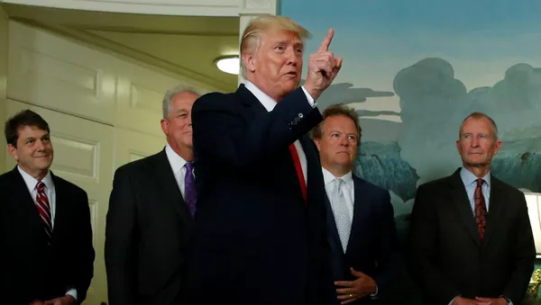 特朗普是否允許別人在朝鮮問題上把自己說成軟蛋以及他為何不該在此事上威脅中國 - 俄羅斯衛星通訊社