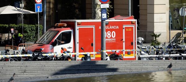 法新社称，巴塞罗那警方称市中心发生恐怖袭击 - 俄罗斯卫星通讯社
