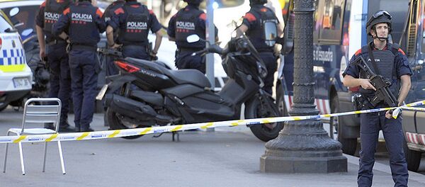 西班牙警察 - 俄罗斯卫星通讯社