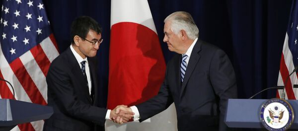 日本外相或于3月中访问美国讨论朝鲜问题 - 俄罗斯卫星通讯社