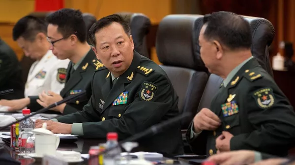 中共陆军司令李作成 - 俄罗斯卫星通讯社