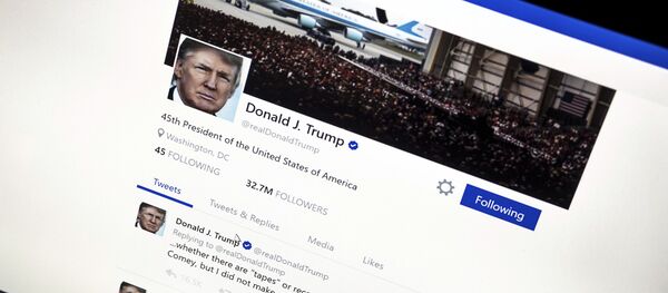 特朗普推特 - 俄罗斯卫星通讯社