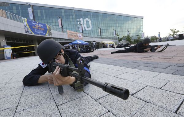 韩美启动“乙支自由卫士”联合军演 韩美启动“乙支自由卫士”联合军演 - 俄罗斯卫星通讯社