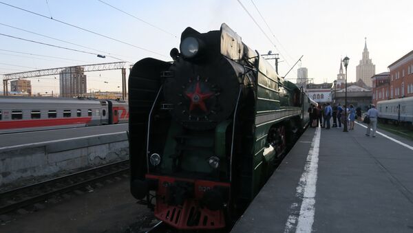 15個國家的遊客乘坐俄羅斯帝國號列車從莫斯科前往北京 - 俄羅斯衛星通訊社