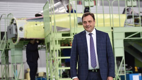 俄羅斯“米格”飛機製造集團總經理伊利亞·塔拉先科 - 俄羅斯衛星通訊社