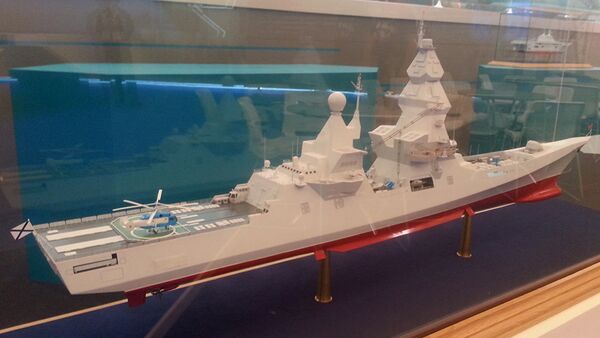 “领袖”级驱逐舰的模型 - 俄罗斯卫星通讯社