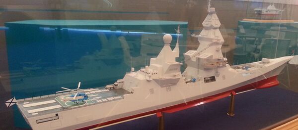 “領袖”級驅逐艦的模型 - 俄羅斯衛星通訊社