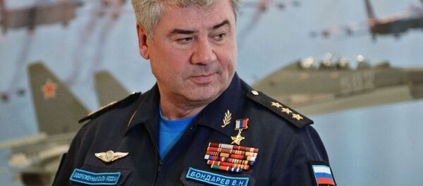 Командующий Воздушно-космическими силами РФ генерал-полковник Виктор Бондарев - 俄羅斯衛星通訊社