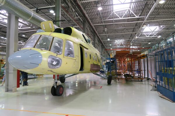 安萨特直升机正在装配过程中 安萨特直升机正在装配过程中 - 俄罗斯卫星通讯社