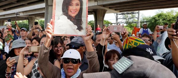 泰國紅衫軍領袖:前總理英拉∙西那瓦支持者將原諒其逃離出境行為 泰國紅衫軍領袖:前總理英拉∙西那瓦支持者將原諒其逃離出境行為 - 俄羅斯衛星通訊社