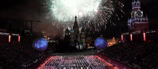 第十屆“斯巴斯卡亞塔樓”國際軍樂節27日在紅場開幕 第十屆“斯巴斯卡亞塔樓”國際軍樂節27日在紅場開幕 - 俄羅斯衛星通訊社