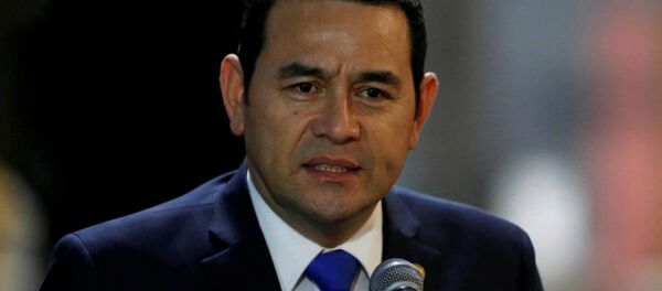 危地馬拉總統吉米·莫拉萊斯 危地馬拉總統吉米·莫拉萊斯 - 俄羅斯衛星通訊社