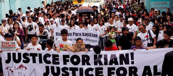 媒体:菲总统称警方可以击毙拒捕者 媒体:菲总统称警方可以击毙拒捕者 - 俄罗斯卫星通讯社