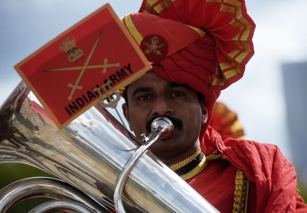 印度军乐团乐手 - 俄罗斯卫星通讯社