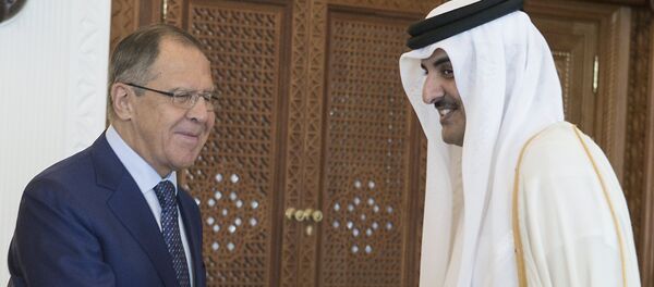 俄外長與卡塔爾埃米爾於多哈舉行會談 俄外長與卡塔爾埃米爾於多哈舉行會談 - 俄羅斯衛星通訊社
