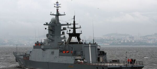 “完美號”輕型護衛艦抵達俄羅斯島參加東方經濟論壇 - 俄羅斯衛星通訊社