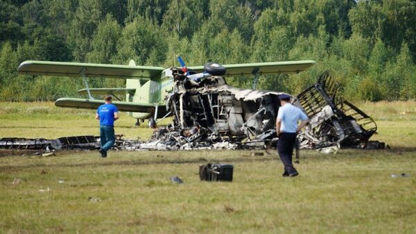 安-2飞机在莫斯科州坠落 两名飞行员死亡 - 俄罗斯卫星通讯社