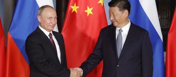 俄中元首在金磚國家峰會前夕就雙邊協議實施情況進行會談 俄中元首在金磚國家峰會前夕就雙邊協議實施情況進行會談 - 俄羅斯衛星通訊社