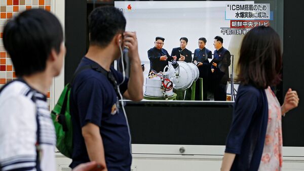 日政府不排除朝鲜试验氢弹的可能性 - 俄罗斯卫星通讯社