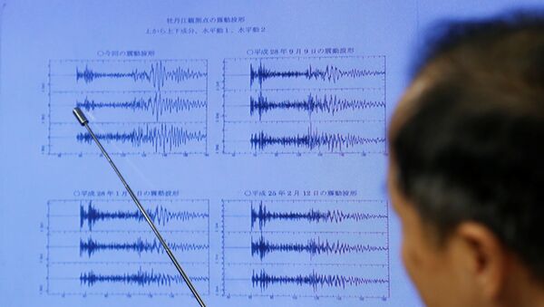 朝鲜核试验后的地震 - 俄罗斯卫星通讯社