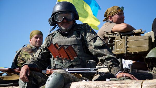乌军在顿巴斯前线利用战斗猪 - 俄罗斯卫星通讯社