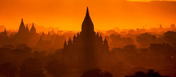 緬甸禁止遊客攀爬蒲甘寺廟 - 俄羅斯衛星通訊社