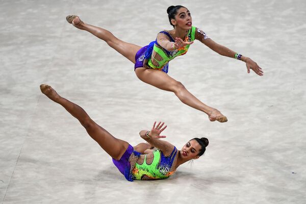 西班牙队的女体操运动员们 - 俄罗斯卫星通讯社