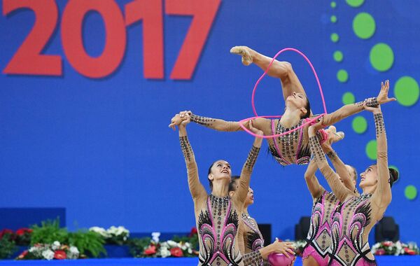 意大利隊的女體操運動員們 - 俄羅斯衛星通訊社