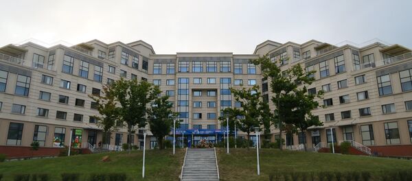 遠東聯邦大學校園內的賓館 - 俄羅斯衛星通訊社