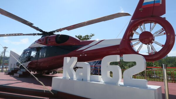 Вертолет Ка-62 на ВЭФ - 俄罗斯卫星通讯社