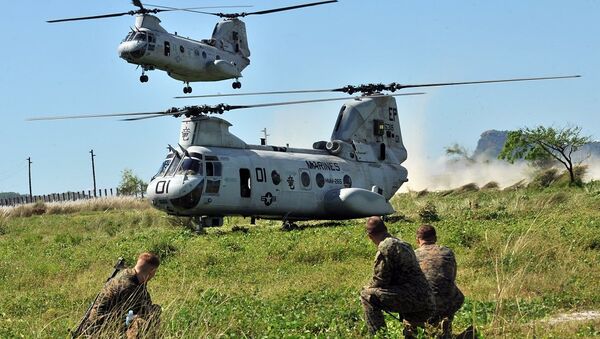 美國主導的反恐聯盟否認美直升機撤離ISIS戰地指揮官 - 俄羅斯衛星通訊社