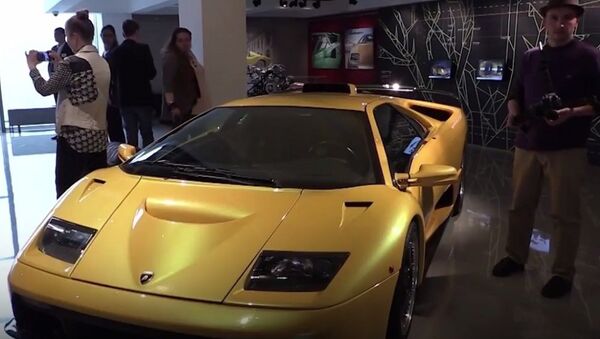 Lamborghini: The Legend of Design Show Kicks Off In Saint Petersburg - 俄羅斯衛星通訊社