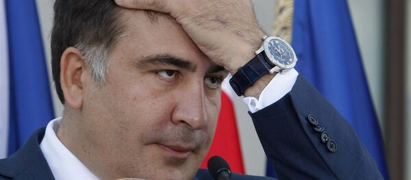 格魯吉亞前總統薩卡什維利正被帶往基輔機場 似欲將其遣往華沙 - 俄羅斯衛星通訊社