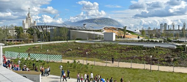 莫斯科中心新公園已為中國遊客翻譯所有路標 - 俄羅斯衛星通訊社