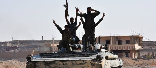 敘利亞政府軍隊人員 - 俄羅斯衛星通訊社