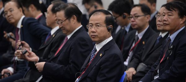 Участники бизнес-диалога “Россия - Китай” в рамках Восточного экономического форума во Владивостоке - 俄罗斯卫星通讯社