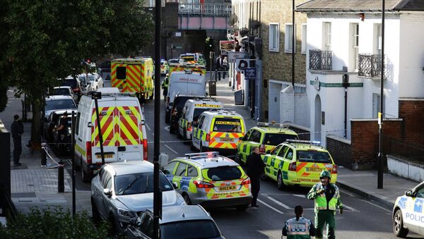 媒体公布疑似引发伦敦地铁爆炸物体的照片 - 俄罗斯卫星通讯社