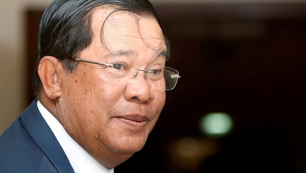 柬埔寨首相洪森 - 俄羅斯衛星通訊社