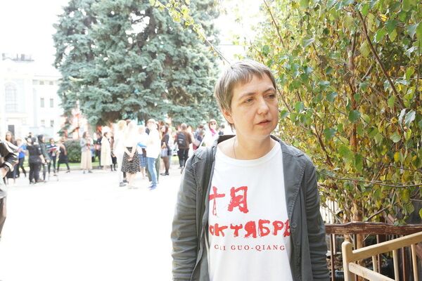 亚历山德拉·达尼洛娃画展策展人 亚历山德拉·达尼洛娃画展策展人 - 俄罗斯卫星通讯社
