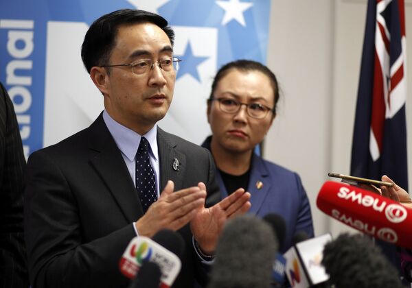 新西兰中国裔议员杨健 新西兰中国裔议员杨健 - 俄罗斯卫星通讯社