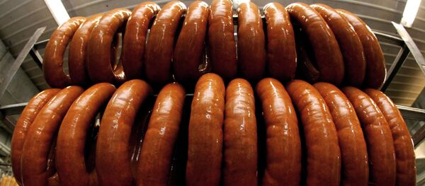 “Don-star”公司將生產重達半噸的鴨肉香腸 “Don-star”公司將生產重達半噸的鴨肉香腸 - 俄羅斯衛星通訊社