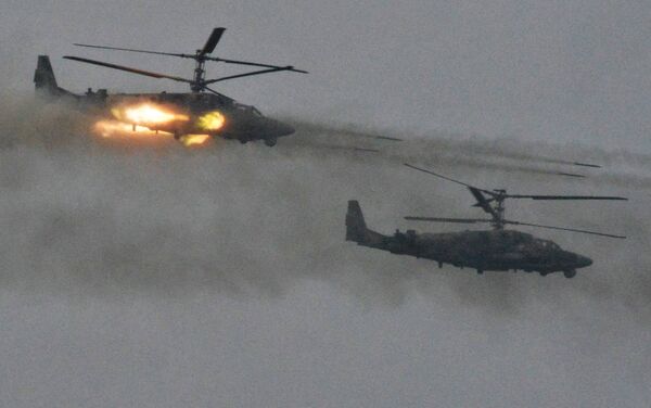 卡-52“短吻鰐”武裝直升機 - 俄羅斯衛星通訊社