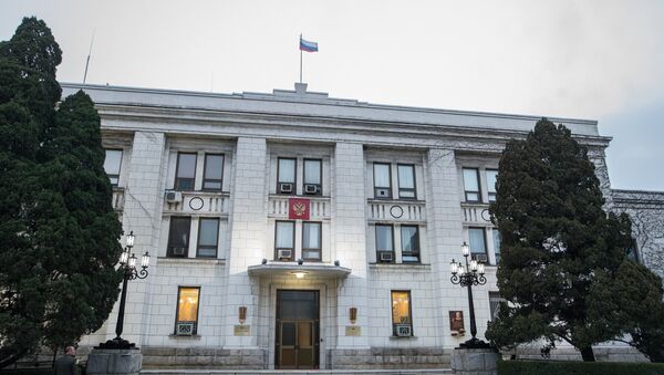 Здание посольства России в КНДР - 俄罗斯卫星通讯社