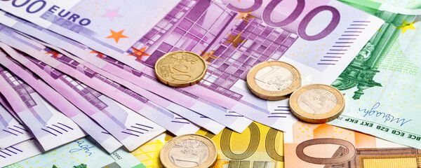 Купюры и монеты евро Купюры и монеты евро - 俄罗斯卫星通讯社