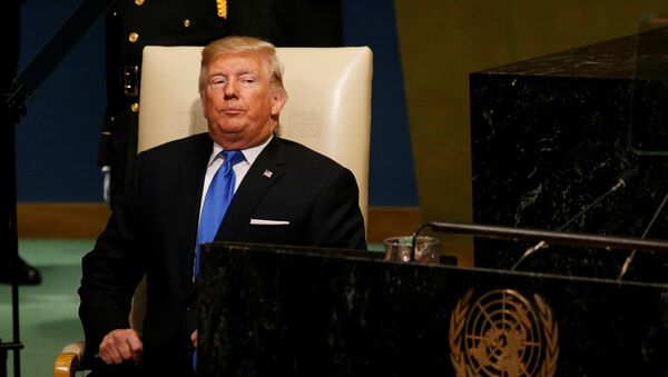 Trump addresses the United Nations in New York - 俄羅斯衛星通訊社