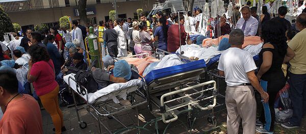 Землетрясение в Мексике - 俄羅斯衛星通訊社