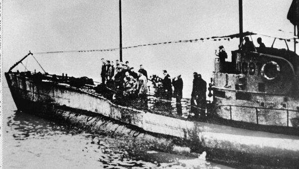 比利時海岸發現一戰時期德國潛艇 上有全體船員遺體 - 俄羅斯衛星通訊社